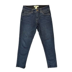 Democracy AB Technology Skinny Comfort Stretch Jeans Womens 6 Dark Wash Slimming